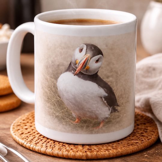 Nature Education Mug - Puffin
