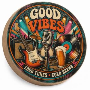 Good vibes Fridge Magnet Bottle Opener